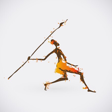 Tribal African Concept - African Hunter 2